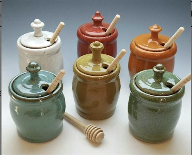 Sunday Wheelthrowing Sampler 2 - Lidded Containers & Mo!