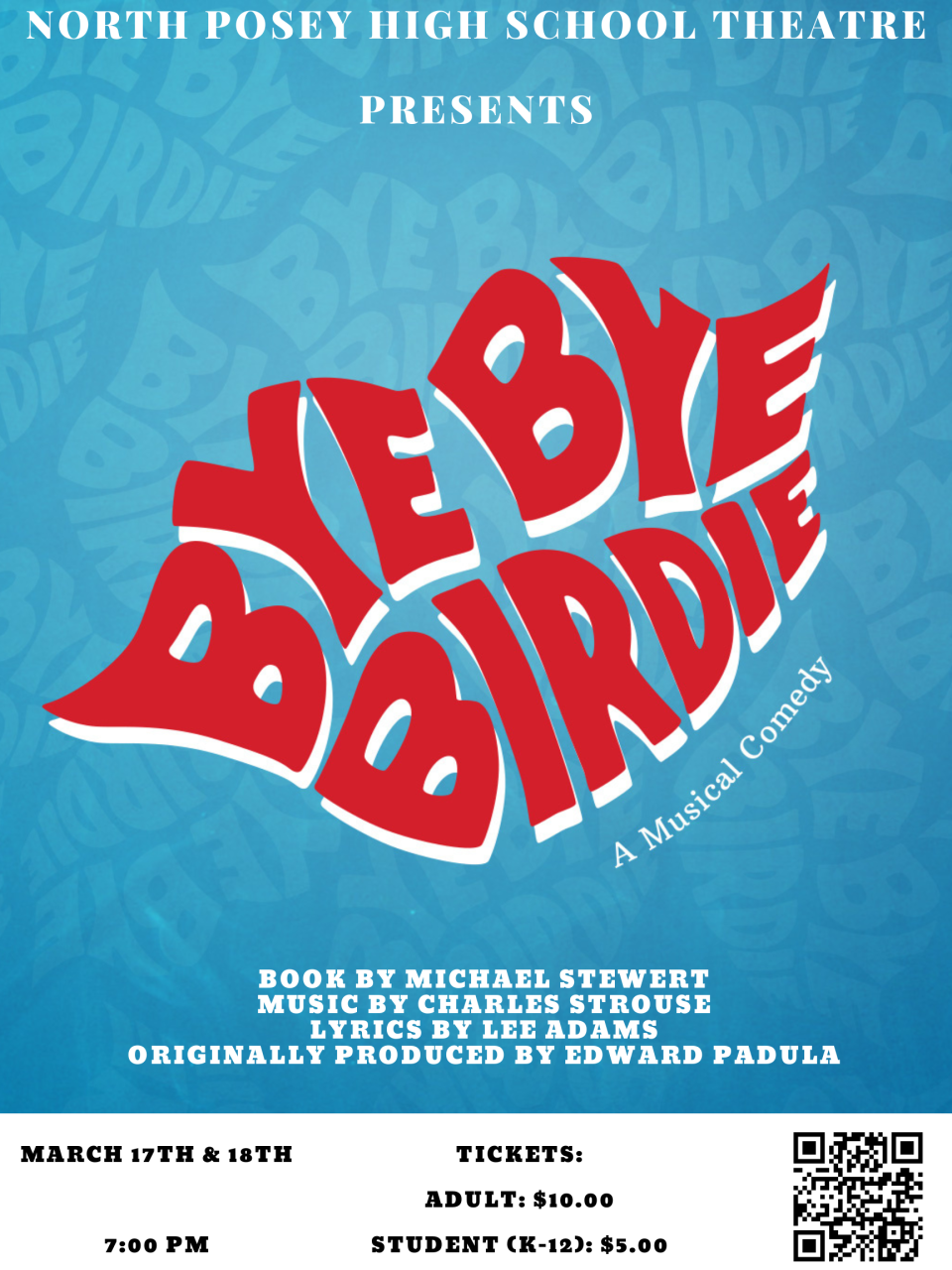 Bye Bye Birdie at Crighton Theatre, 3 July | Event in Conroe | AllEvents