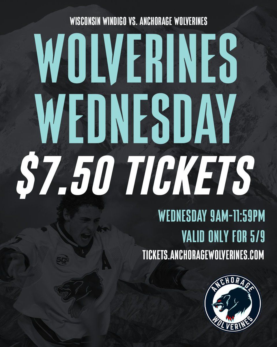Anchorage Wolverines vs. Wisconsin Windigo, 13 November | Event in Anchorage | AllEvents