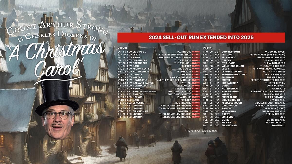 Count Arthur Strong at Bristol Beacon, 11 December | Event in Bristol | AllEvents