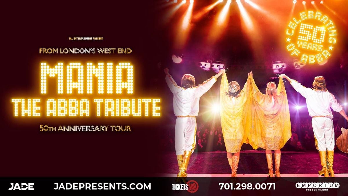 MANIA: The ABBA Tribute, 16 February | Event in Cheyenne | AllEvents