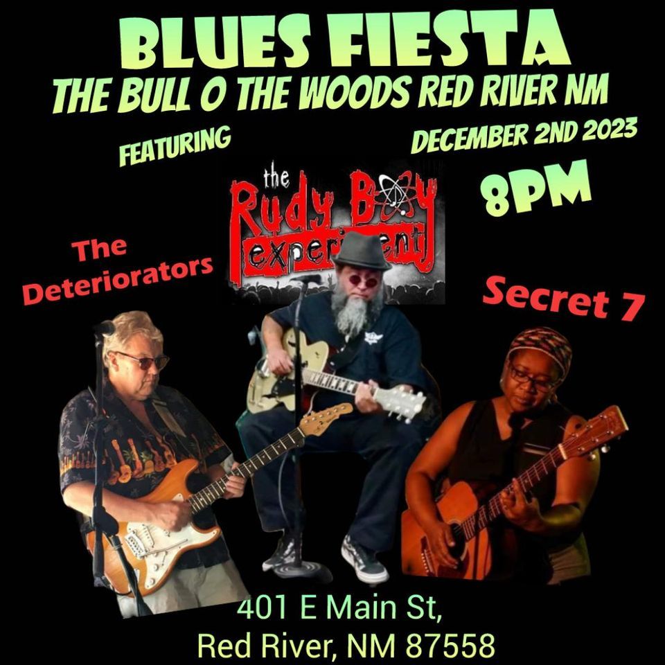 The Blues Fiesta Red River, Bull O the Wood Saloon, Red River, December