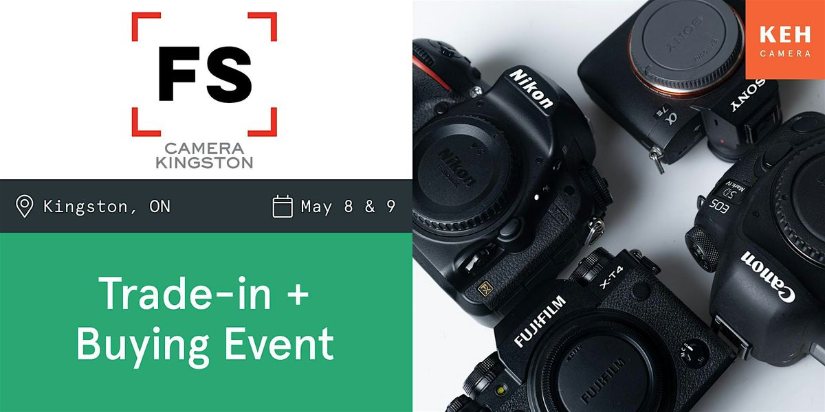 Sell your camera gear (free event-no ticket needed) at Camera Kingston, 8 May | Event in Kingston | AllEvents