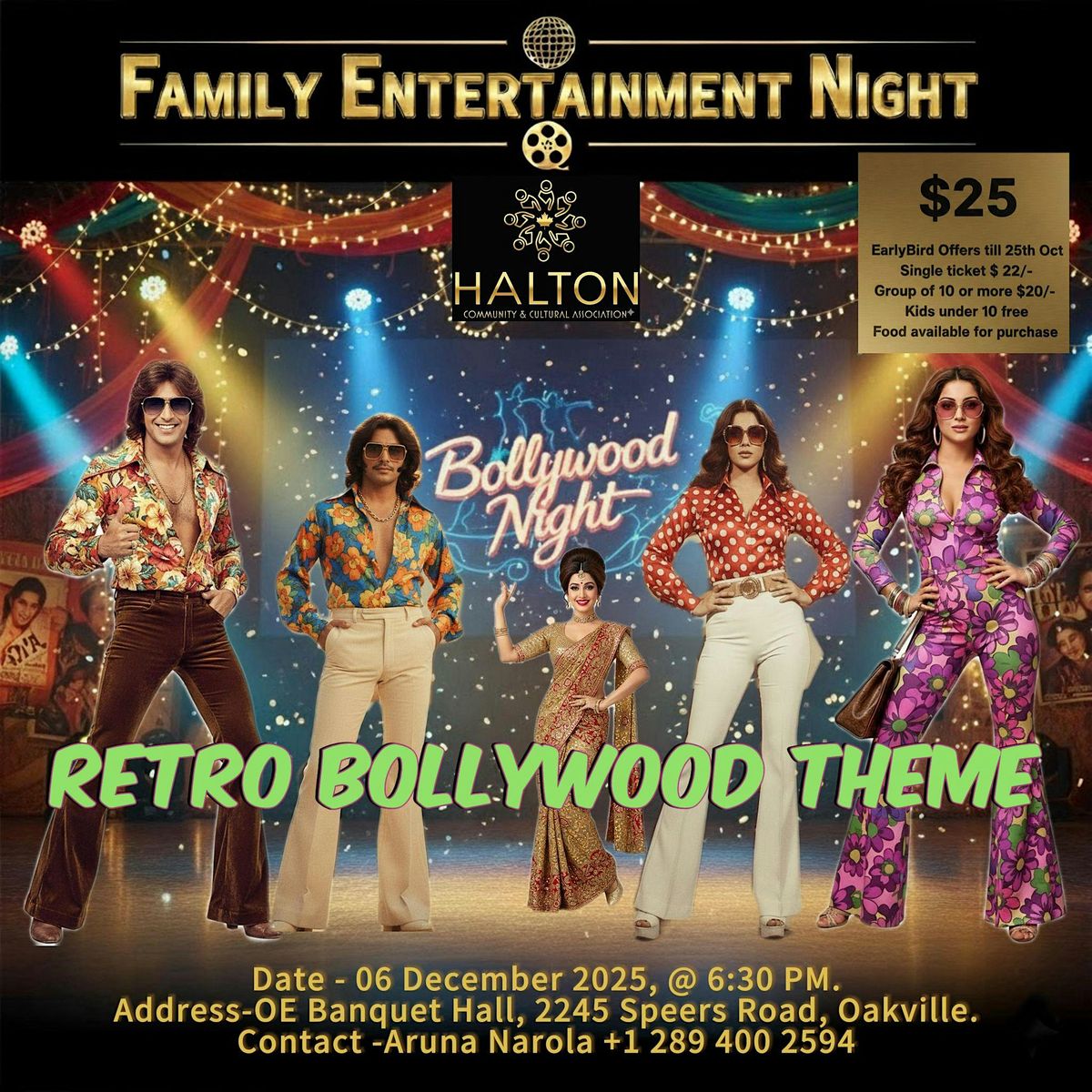 Family Entertainment Night, 6 December | Event in Oakville | AllEvents