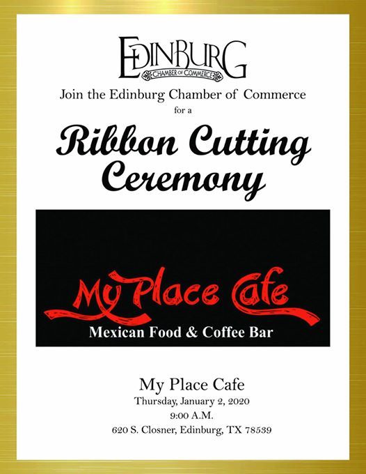 Ribbon Cutting My Place Cafe (NEW Location), 620 S