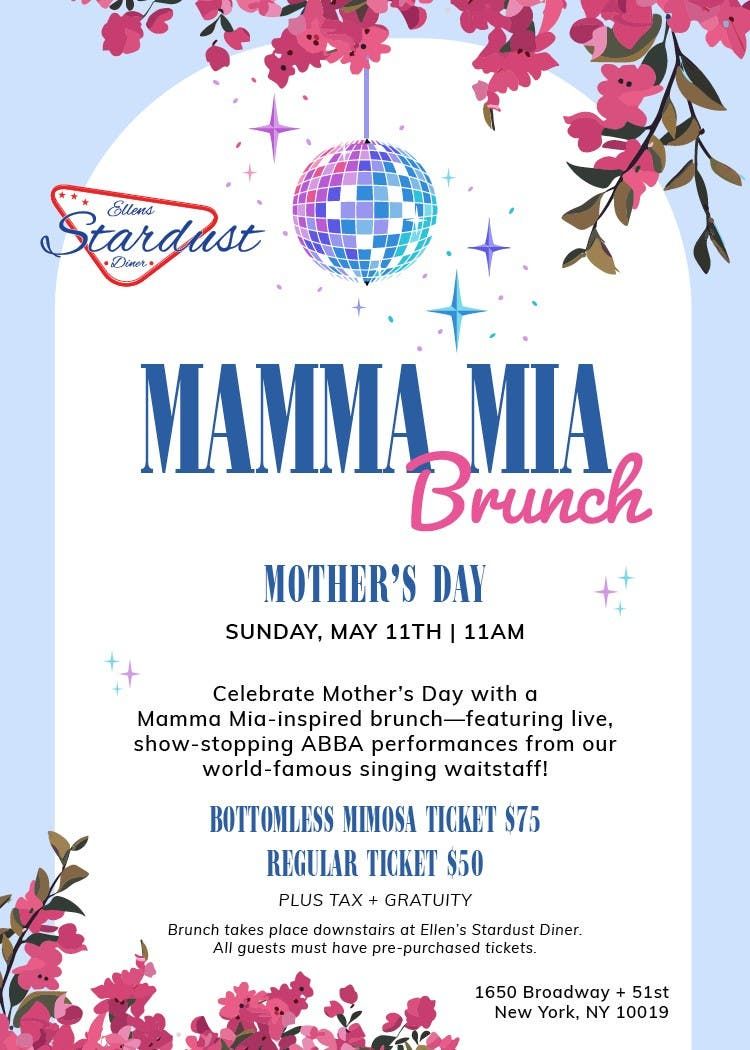 Mamma Mia Brunch at City Winery - Hudson Valley, 10 August | Event in Montgomery | AllEvents