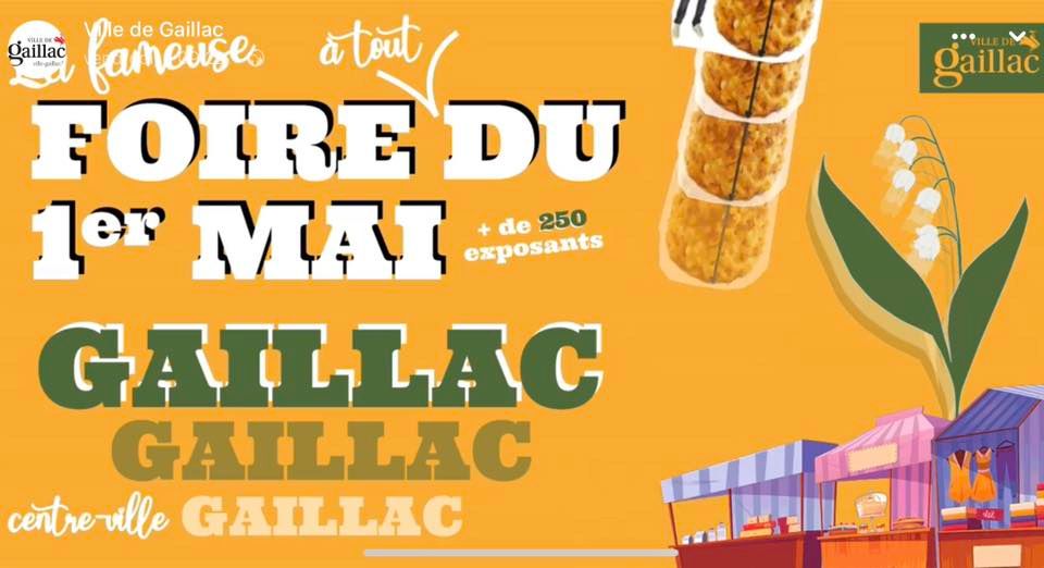 Foire du 1er mai 2023, Gaillac (81), Carcassonne, May 1 2023 | AllEvents.in