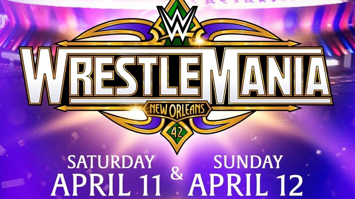 2026 WWE WrestleMania 42 - 2 Day Pass, 10 April | Event in New Orleans | AllEvents