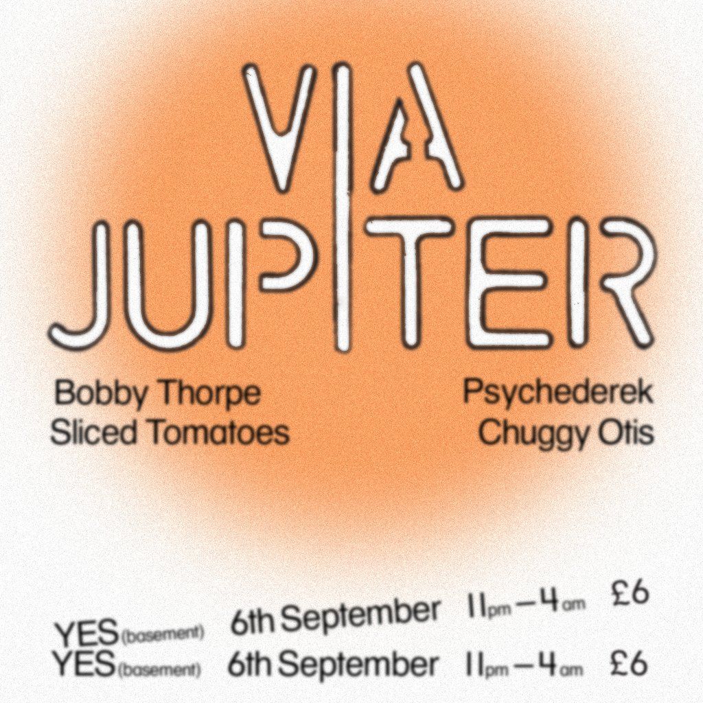 Via Jupiter, 6 September | Event in Manchester | AllEvents
