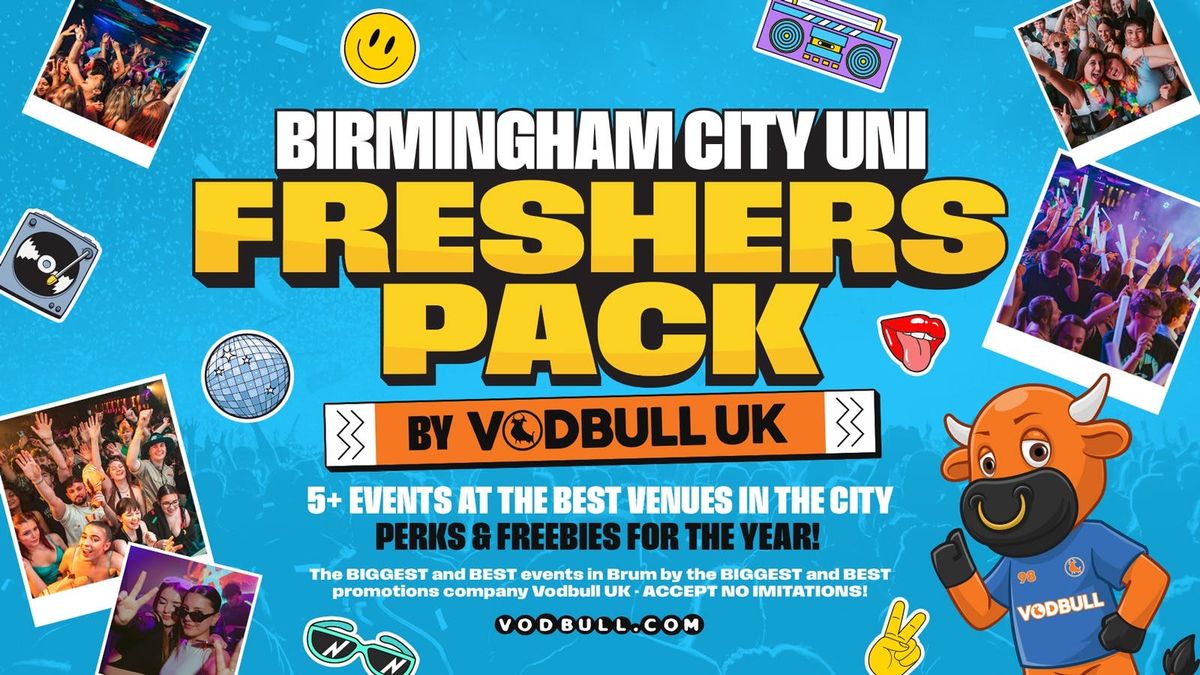 We Bring You..... The Vodbull UK Birmingham City Uni Freshers Pack! , 11 September | Event in Birmingham | AllEvents