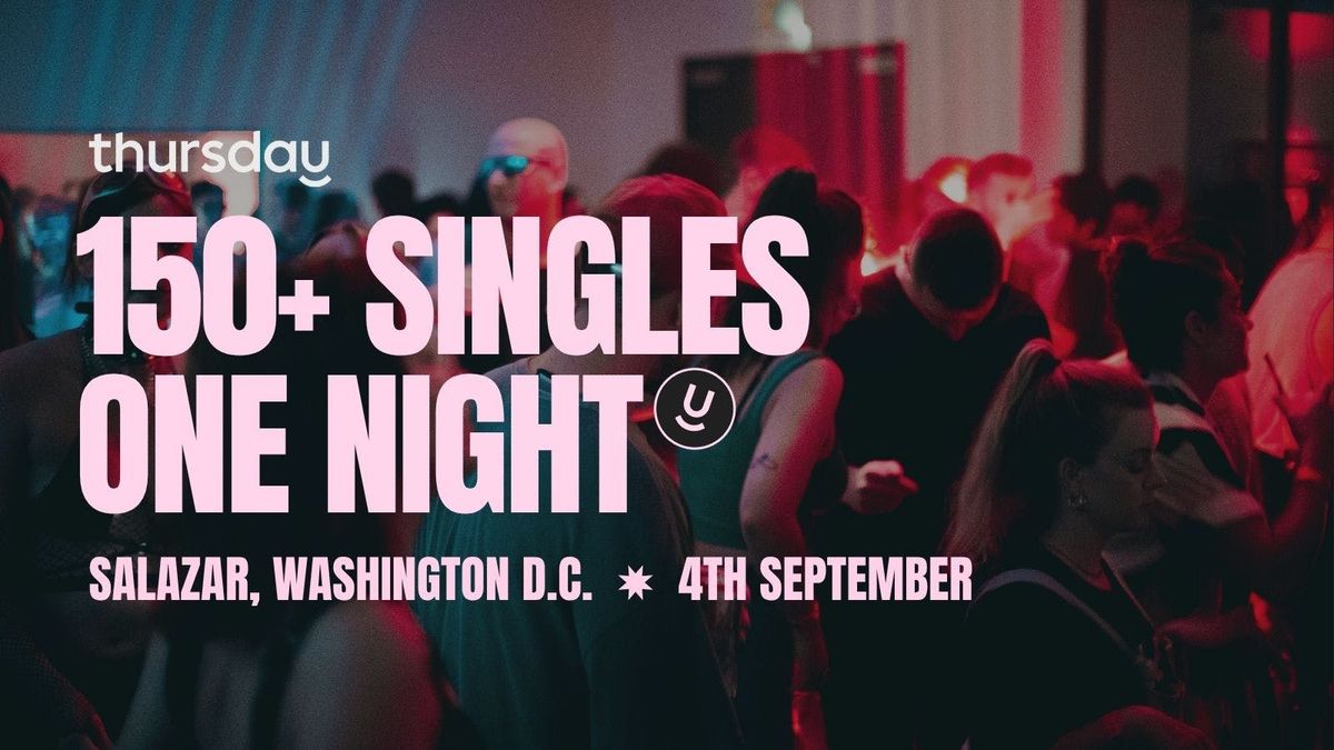 Thursday | Salazar -Singles Pop the balloon (Live Edition) 🎈 | Washington D.C., 4 September | Event in Washington
