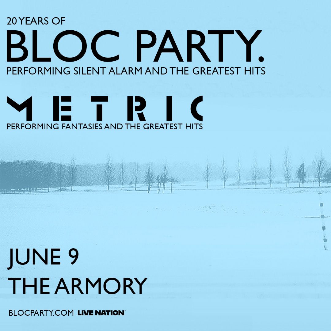 Bloc Party: Metric, 7 June | Event in Chicago | AllEvents