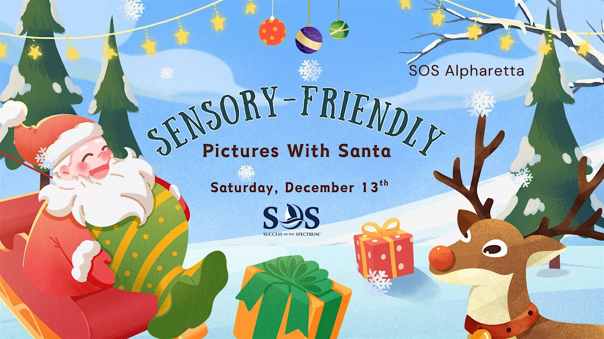 Sensory-Friendly Pictures With Santa, 13 December | Event in Alpharetta | AllEvents