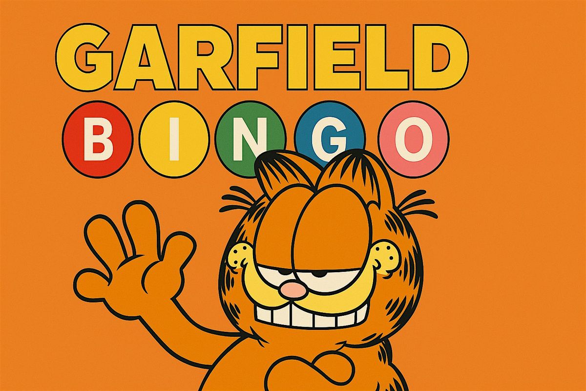 Garfield Bingo, 14 November | Event in Santa Rosa | AllEvents