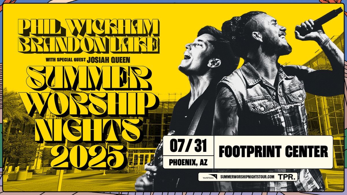 Phil Wickham & Brandon Lake with Josiah Queen, 28 July | Event in Dallas | AllEvents