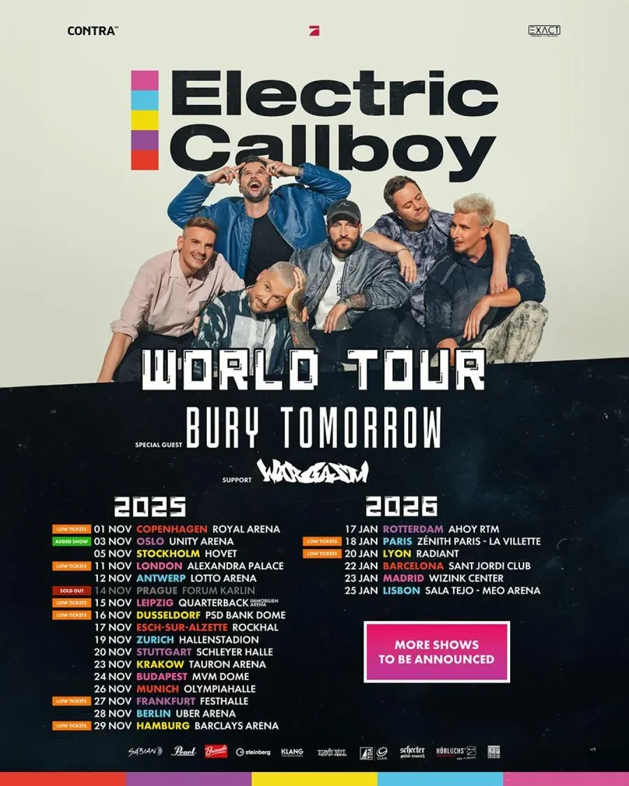 Electric Callboy at Hanns Martin Schleyer-Halle, 20 November | Event in Stuttgart | AllEvents