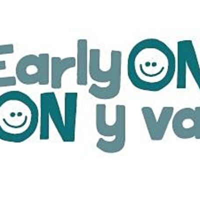 EarlyON Child and Family Centre / ON y va Centre pour l'enfant et la famille logo