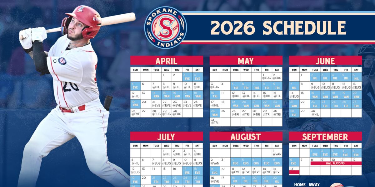 Spokane Indians vs. Everett AquaSox, 2 April | Event in Spokane | AllEvents