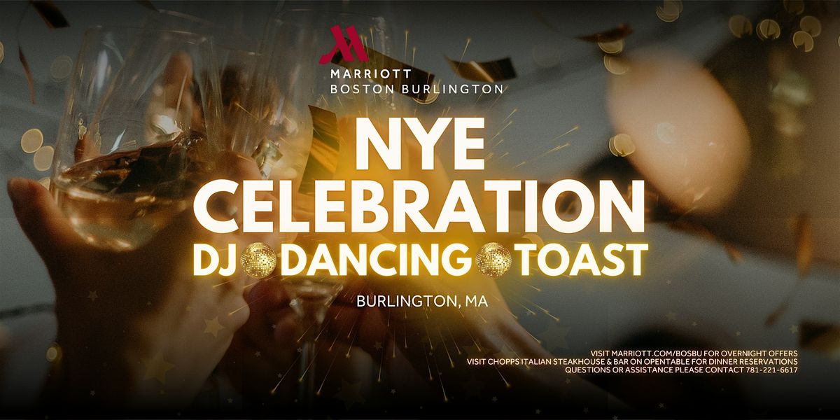 New Years Eve Celebration at Boston Marriott Burlington, 31 December | Event in Burlington | AllEvents