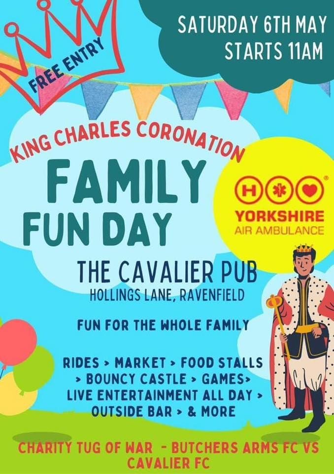 Coronation Funday, The Cavalier, Rawmarsh, 6 May