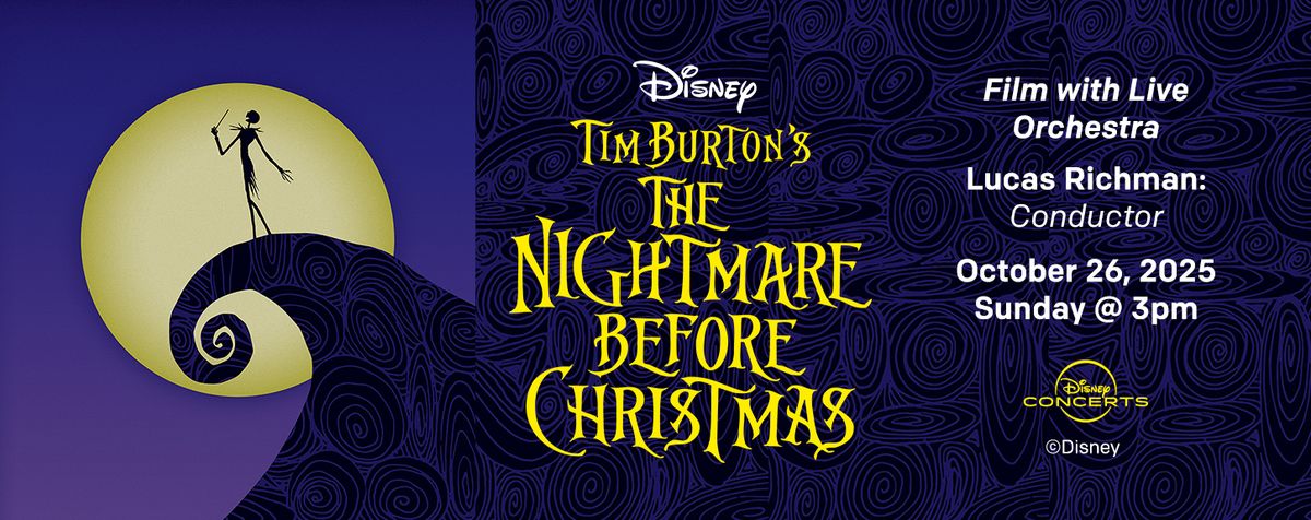 Disney in Concert: Tim Burton's The Nightmare Before Christmas, 1 November | Event in Denver | AllEvents