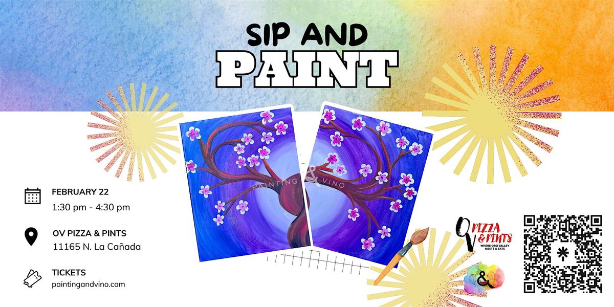 Friendship Tree Paint and Sip at OV Pizza, 22 February | Event in Oro Valley | AllEvents