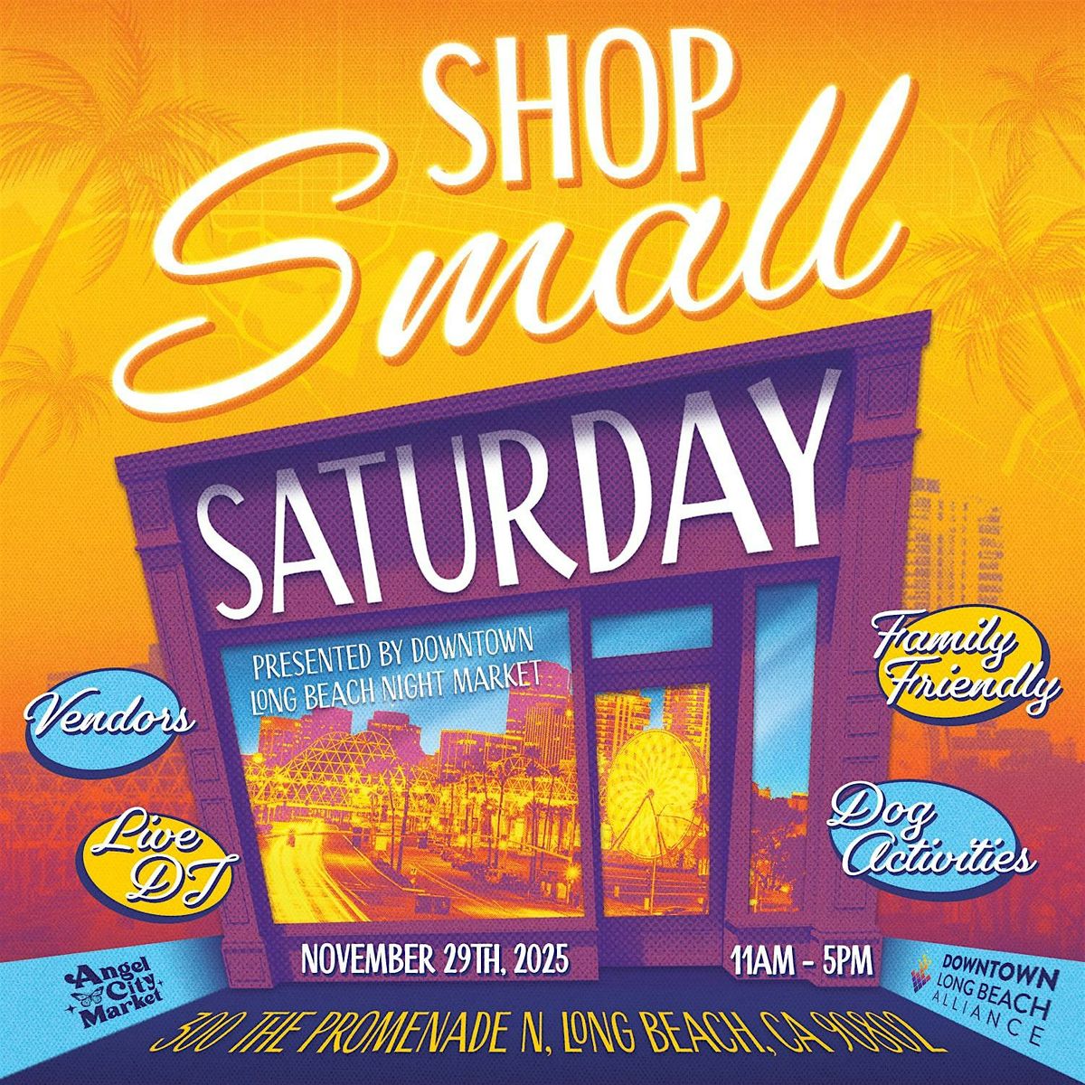 Downtown Long Beach Market: Shop Small Saturday | Event in Long Beach | AllEvents