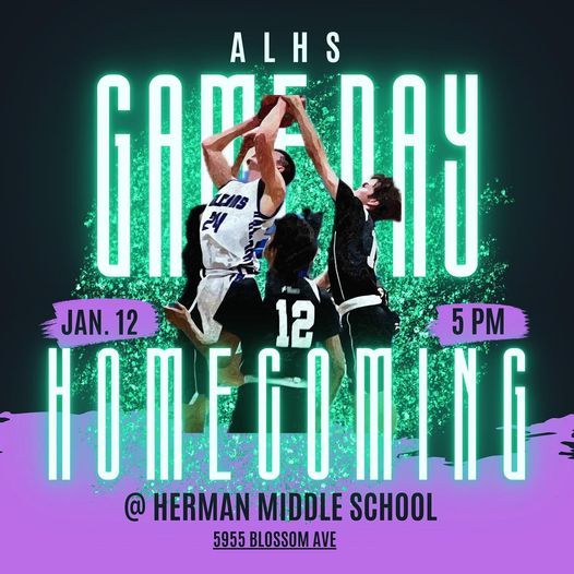 ALHS Basketball Game, Herman Middle School, San Jose