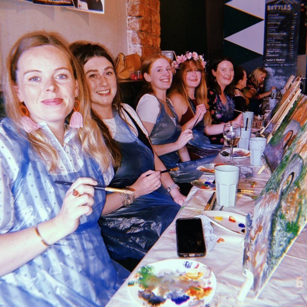 Boozy Brushes, Jazz Sip and Paint Party! Glasgow, Blue Dog, Glasgow