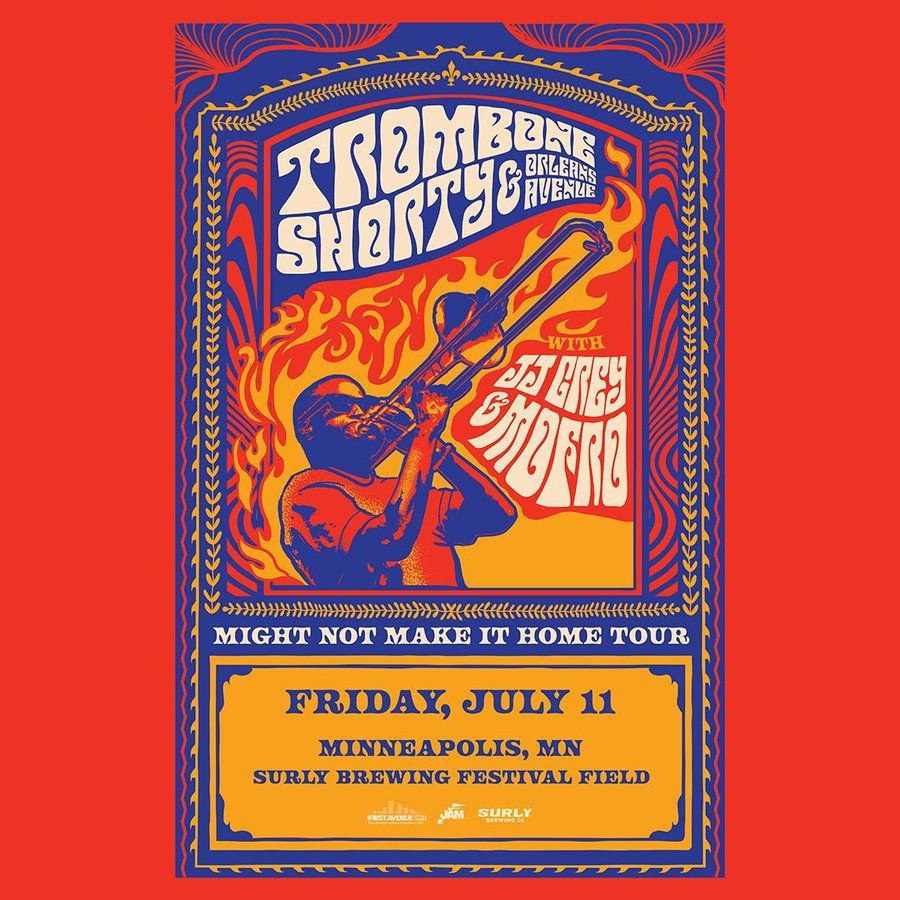 Trombone Shorty And Orleans Avenue & JJ Grey and Mofro, 22 July | Event in New York | AllEvents