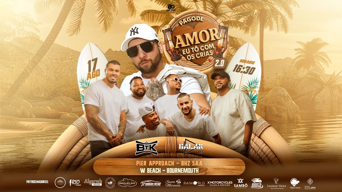 Amor eu tô com os Crias 2.0, 17 August | Event in Bournemouth | AllEvents