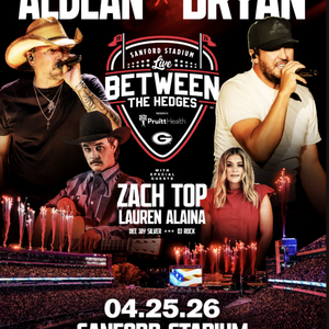 Jason Aldean and Luke Bryan at Nationals Park