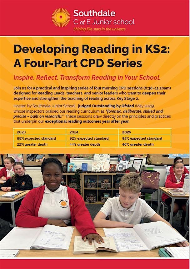 Develop Reading in KS2 Session 2: Teaching Non-Fiction, Fluency and Vocab, 20 January | Event in Ossett | AllEvents