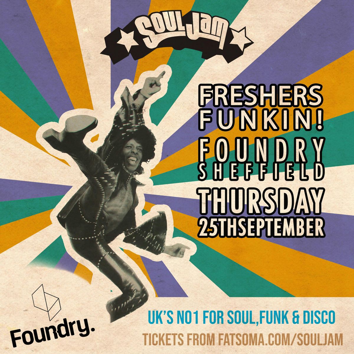 SoulJam // Sheffield // Freshers Funkin' at Foundry!, 25 September | Event in Sheffield | AllEvents