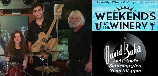 David Julia Friends At Lakeridge Winery Lakeridge Winery Vineyards Montverde June 5 2021 Allevents In Lakeridge Winery Events 2022