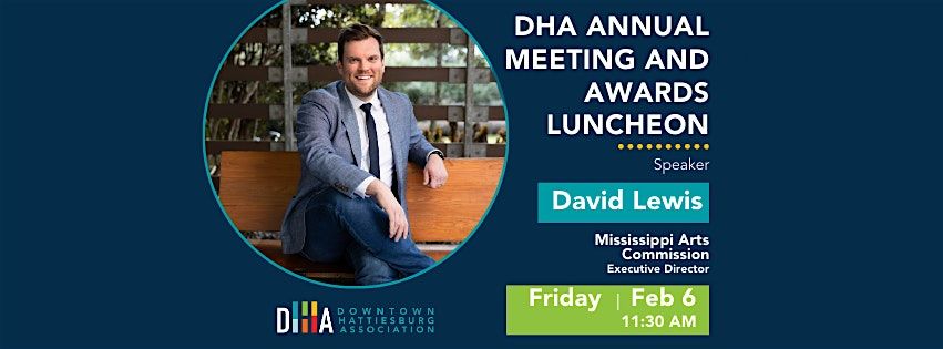 DHA 2026 Annual Meeting, 6 February | Event in Hattiesburg | AllEvents
