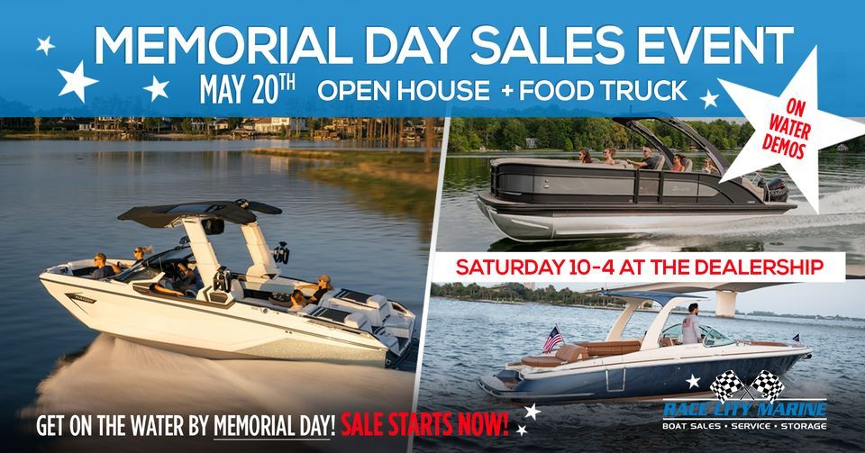 Memorial Day Sales Event!, Race City Marine, Mooresville, May 20 2023