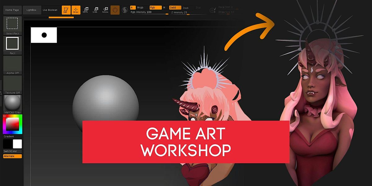 Game Art Workshop: Character Creation in ZBrush | Campus Hamburg, 12 December | Event in Hamburg | AllEvents