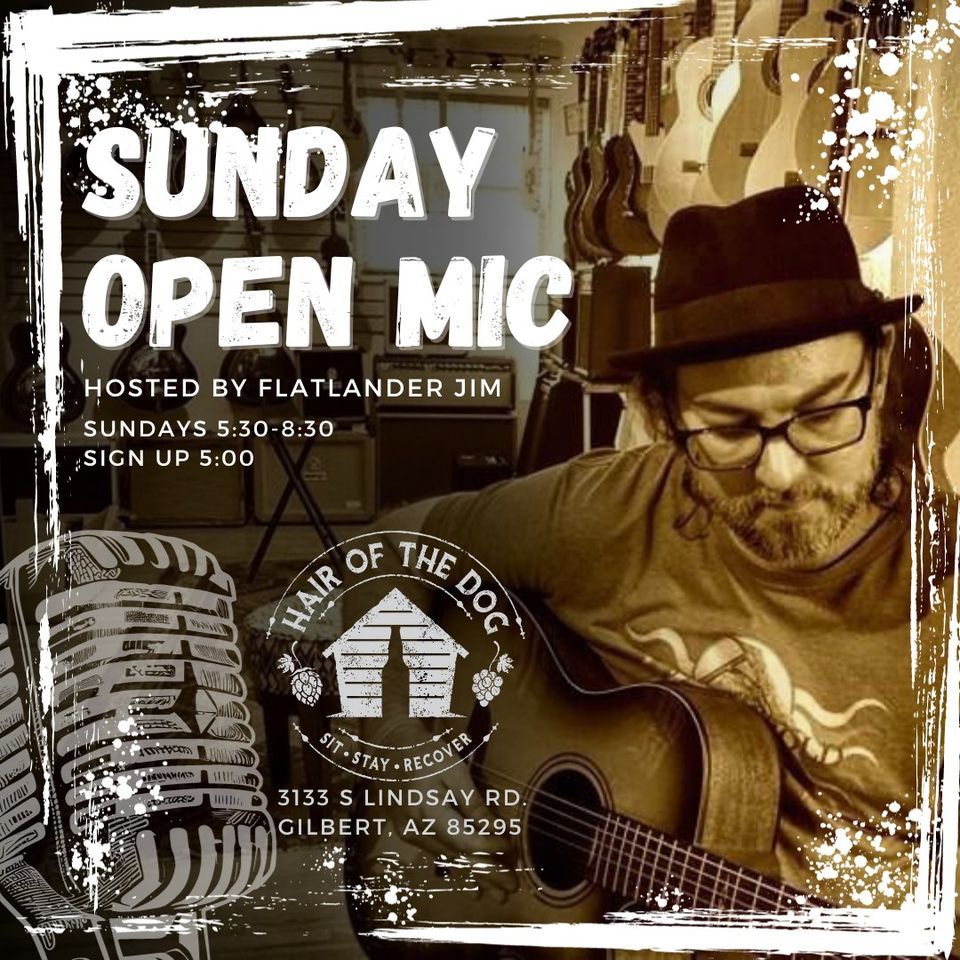 Open Mic!, Hair of the Dog Wine Bar and Tap House, Sun Lakes