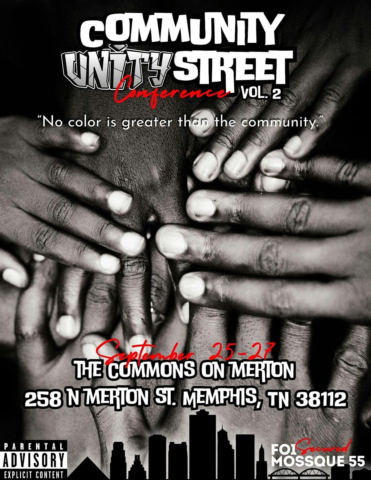 Community Unity Street Confrence, 258 N Merton St, Memphis, 25 ...