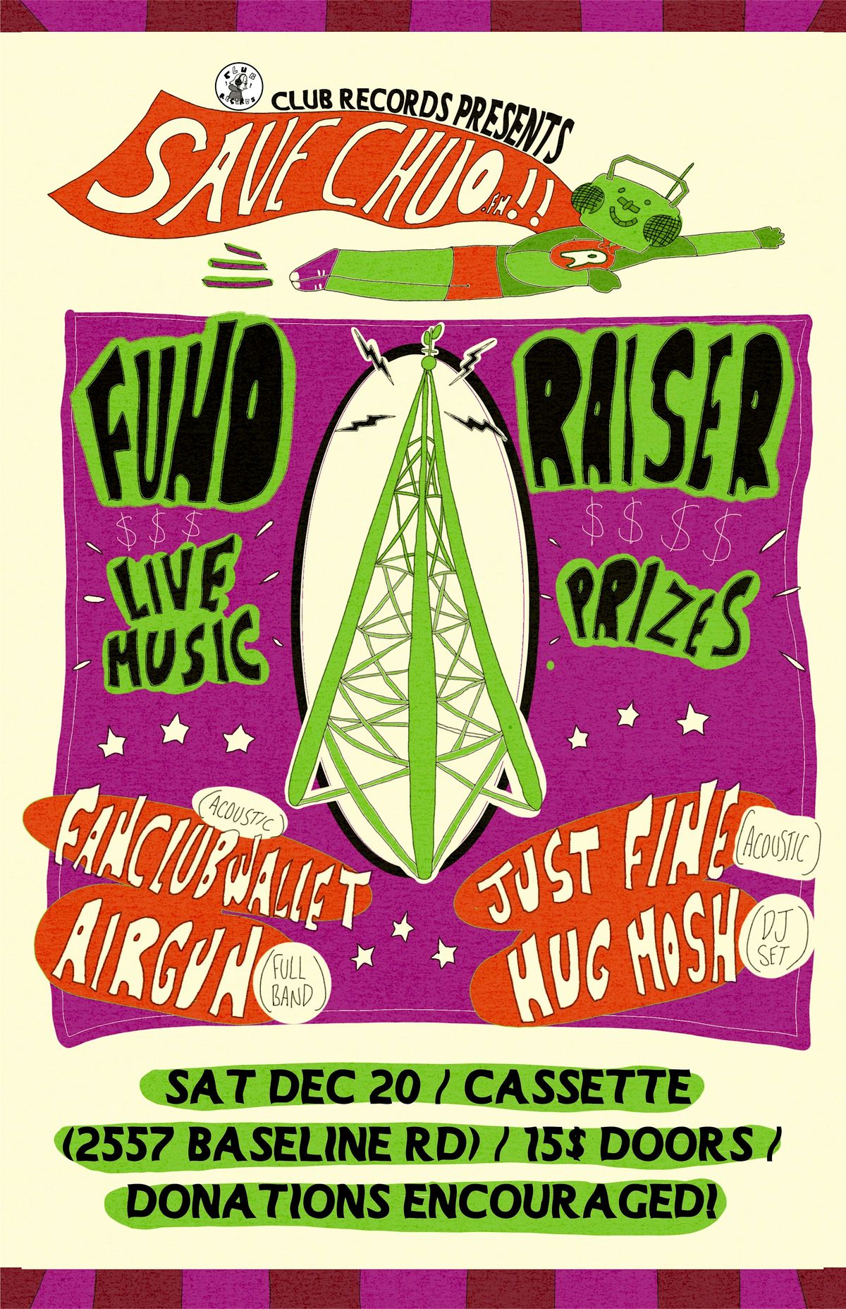 CHUO Radio Fundraiser Show, 20 December | Event in Ottawa | AllEvents