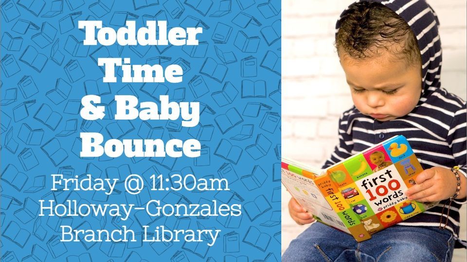 Baby Bounce/Toddler Time, KCL HollowayGonzales Branch Library