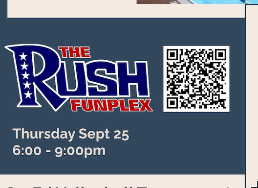 The Rush Funplex!, 25 September | Event in Syracuse | AllEvents