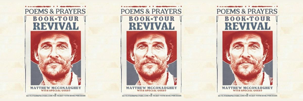 Matthew McConaughey - Brooklyn, 17 September | Event in Brooklyn | AllEvents
