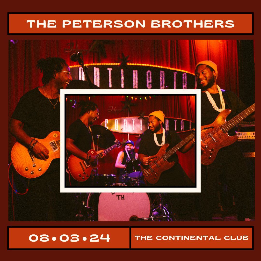 The Peterson Brothers at Sams Burger Joint | Event in San Antonio | AllEvents