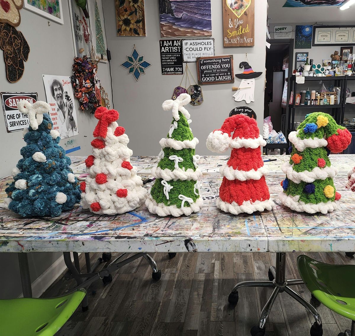 Chunky Finger Knit Tree Stuffies, 1 December | Event in Walnutport | AllEvents