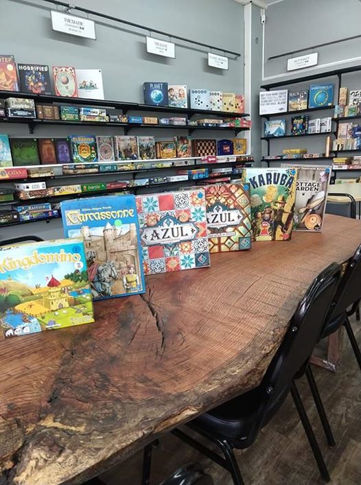 Theme Night Tile Laying Games, The Table Board Game Lounge