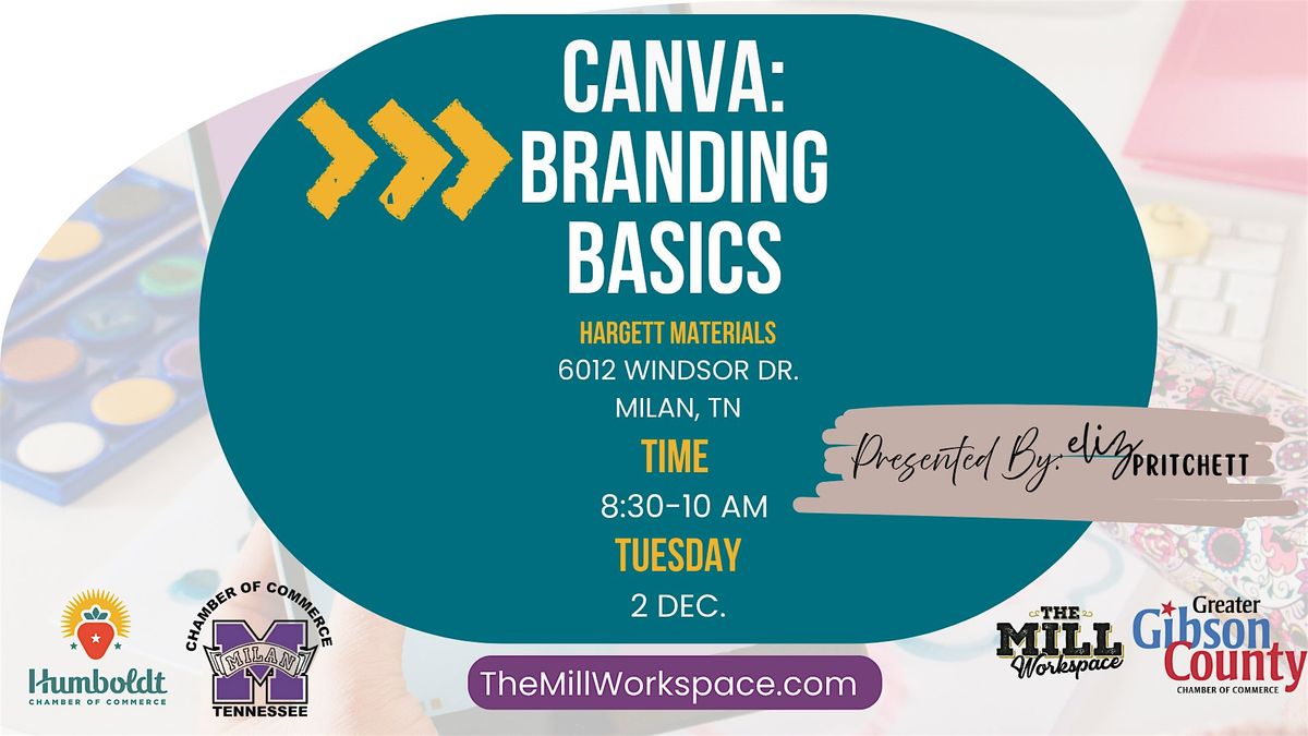 Canva: Branding Basics: Milan, TN, 2 December | Event in Milan | AllEvents