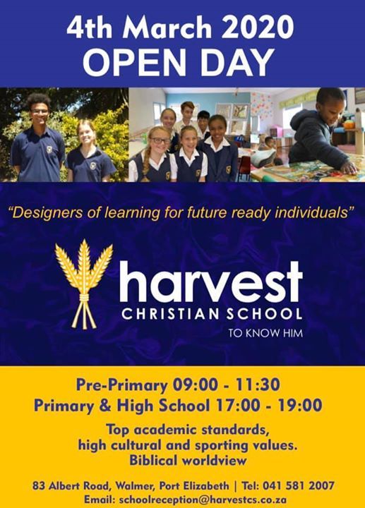 Harvest Christian School Open Day Port Elizabeth
