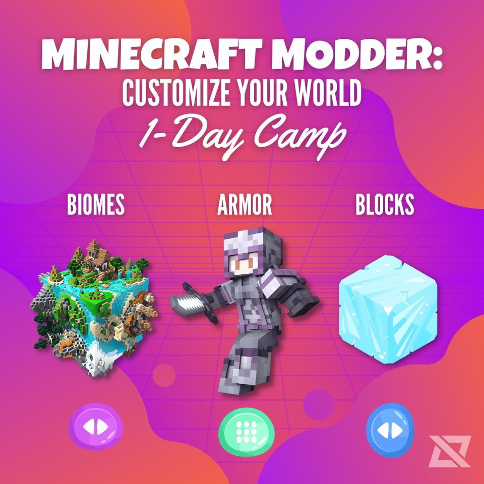 Minecraft Modder- One Day Camp, iCode Novi, December 28 2023 | AllEvents.in